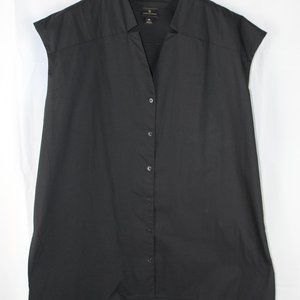 worthington black loose blouses